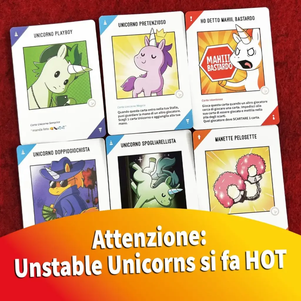 Unstable Unicorns VM18 – gioco di carte per adulti – foto 2