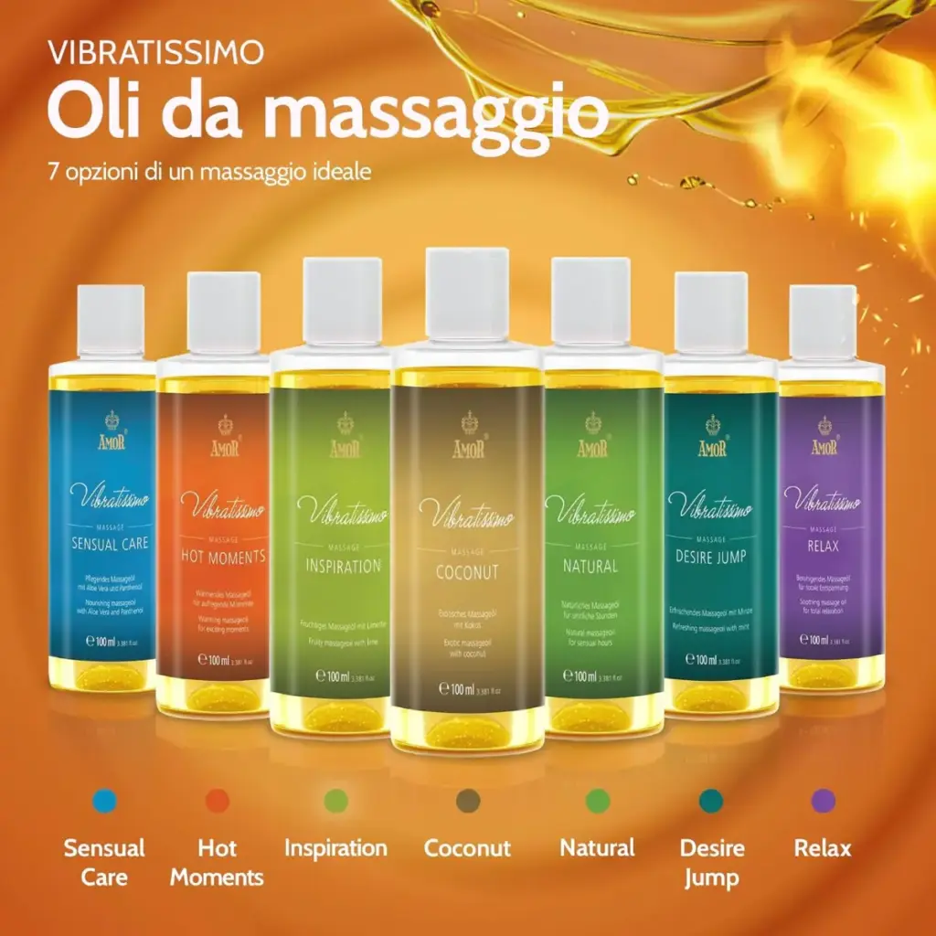 Vibratissimo Hot Moments – olio da massaggio riscaldante – foto 6