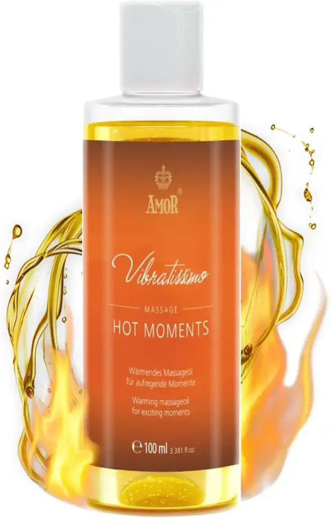 Vibratissimo Hot Moments – olio da massaggio riscaldante