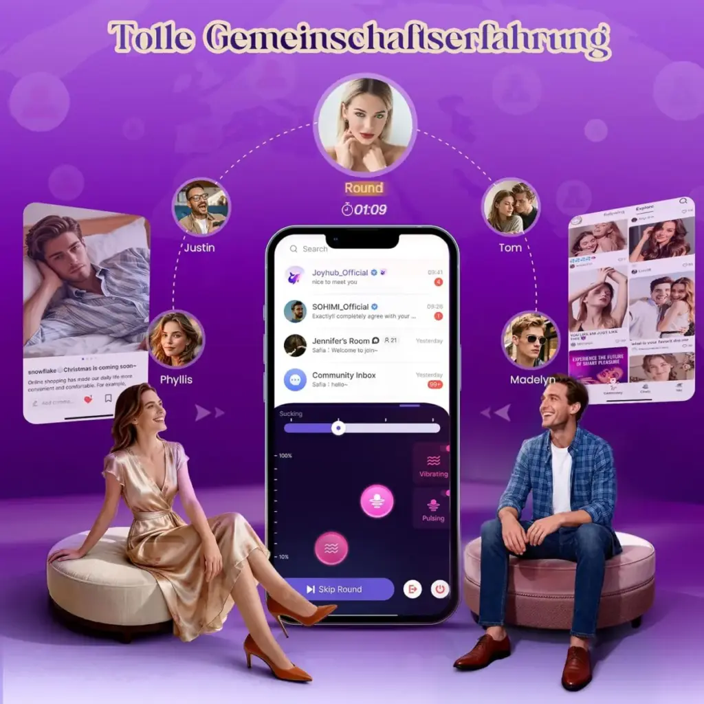 Vibratore rabbit viola – 20 programmi e 10 intensità – foto 6