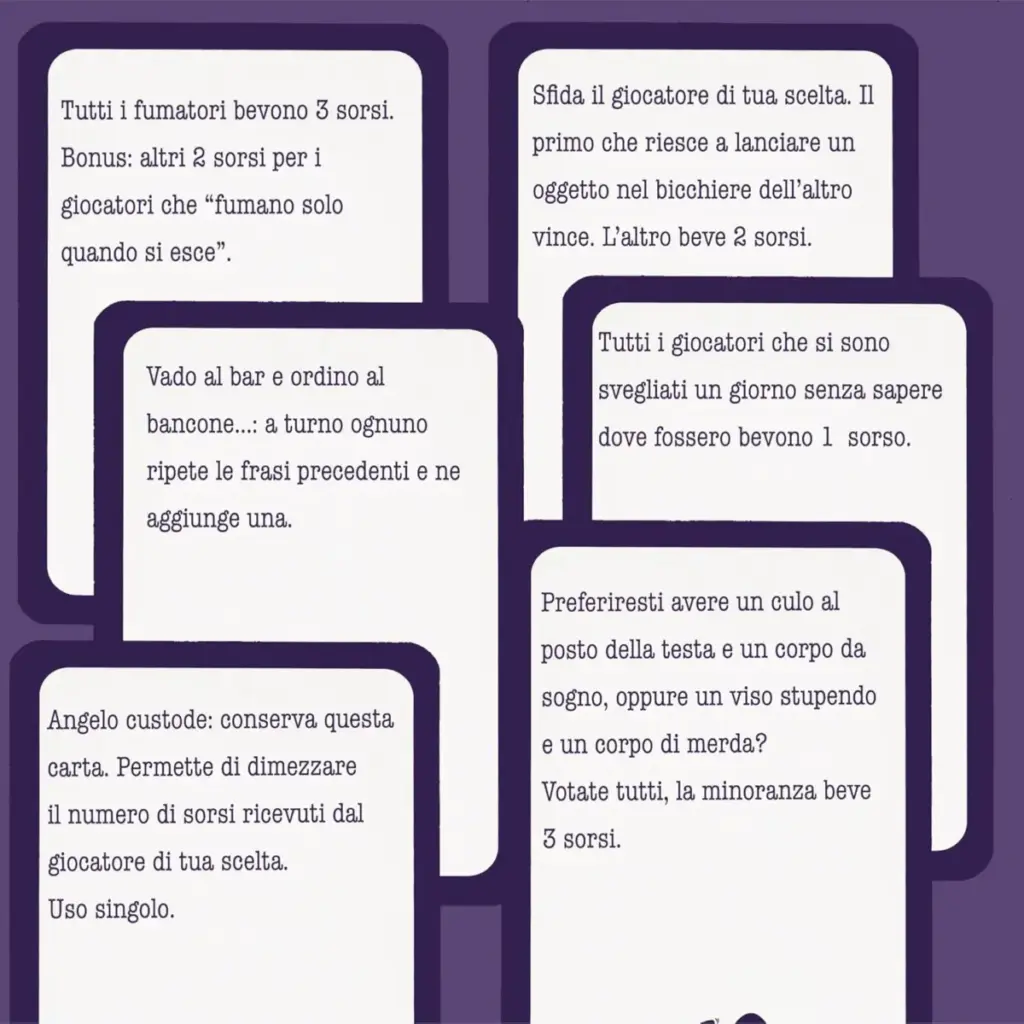 Zenagame Maxi Sbronza – gioco alcolico con 300 carte – foto 3